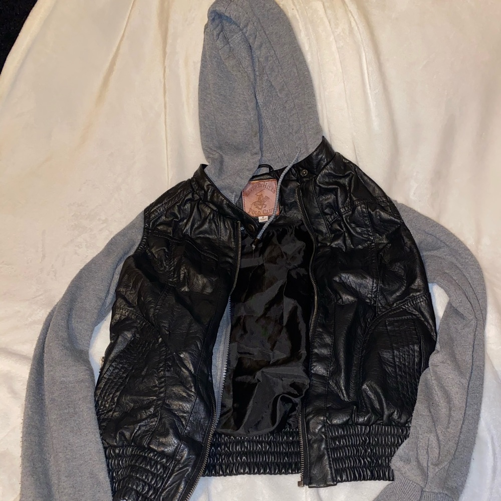 Polo zip up jacket